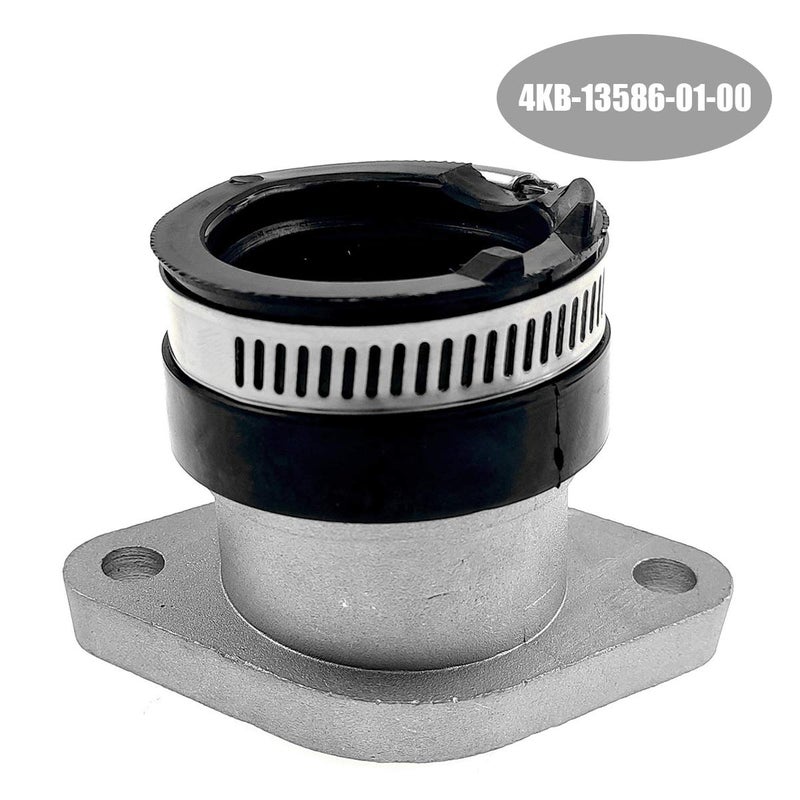 TIKSCIENCE Carburetor Intake Manifold Boot Joint for 1999-2005 Yamaha Wolverine 350 YFM350X 4KB-13586-01-00 - Image 3